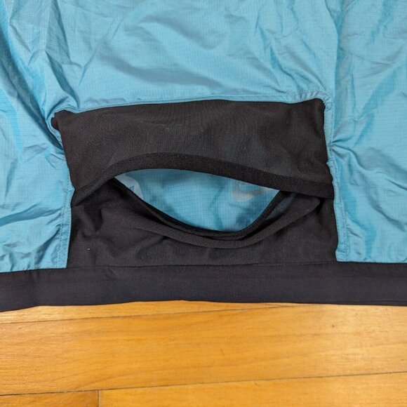 Nikelab Kim Jones Packable Windrunner Jacket Grey Teal Size Small 837938-407 - Picture 4 of 9